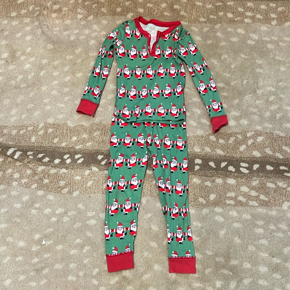 TBBC Can Can Santa Pajamas